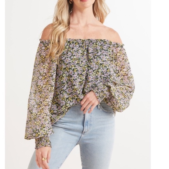 EUC Sanctuary Floral Garden Valley Sunshine Top - Picture 2 of 6